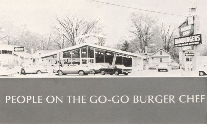 Burger Chef - Niles 1970 Brandywine High (newer photo)
